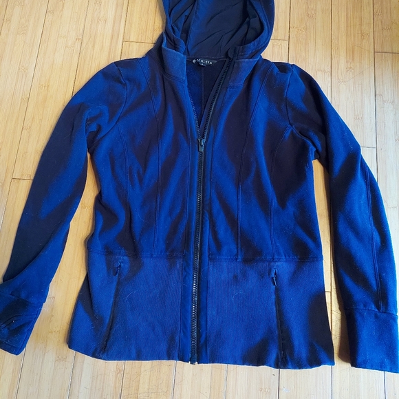 Athleta Jackets & Coats Athleta Jacket Warm Lined Hoodie Zipper